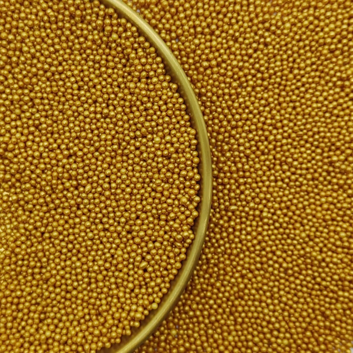 Edible Gold Sprinkles Candy 2mm Mini Pearls Cake Decorations Cupcake Toppers Cookie Decorating