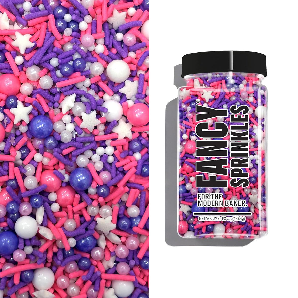 Fancy Sprinkles Call Me Maybe Edible Glitter Sprinkle Mix for Baking, Cake, Baby Shower and Cookie