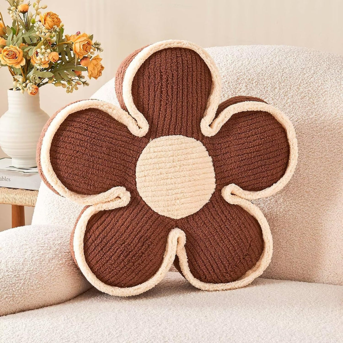 Soft Shaped Floor Cushion, Decorative Throw Pillow, Seating Cushion, Room Decor Plush Pillows for