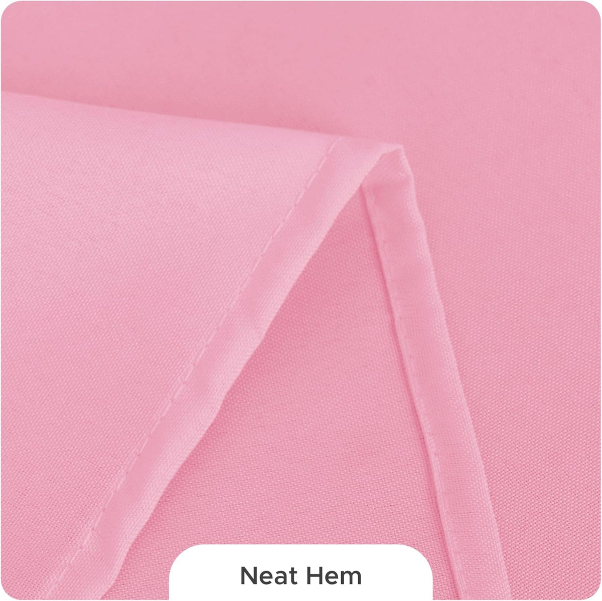 Fitable 8 Pack Table Cloth Rectangle Table: Stain and Wrinkle Resistant Tablecloth Rectangular