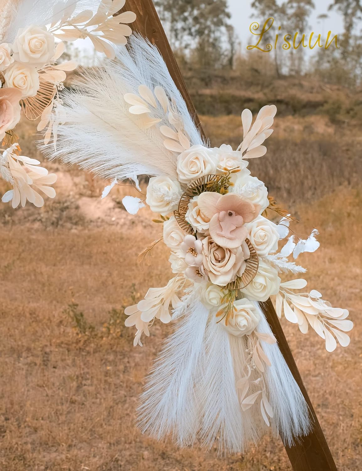 Wedding Arch Flowers, Artificial Flowers for Decoration, Large Flower Swag for Boho Styles Wedding