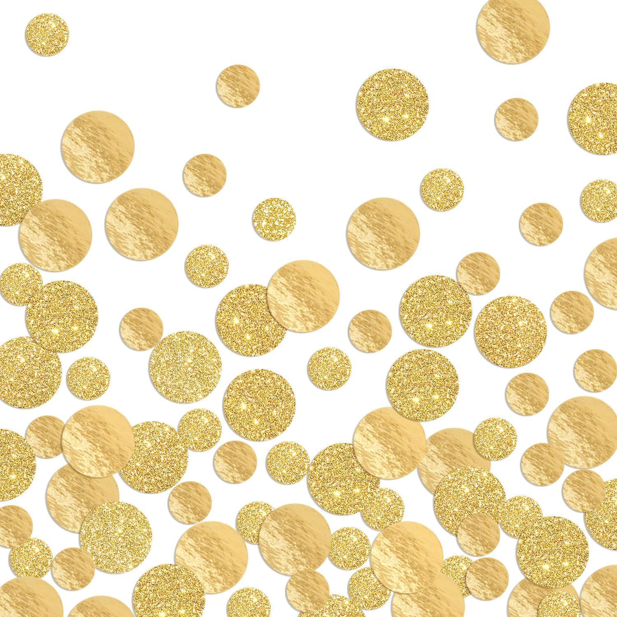 Golden Confetti Glitter Scatter Table Decoration Surprise Paper Craft Birthday Party Anniversary