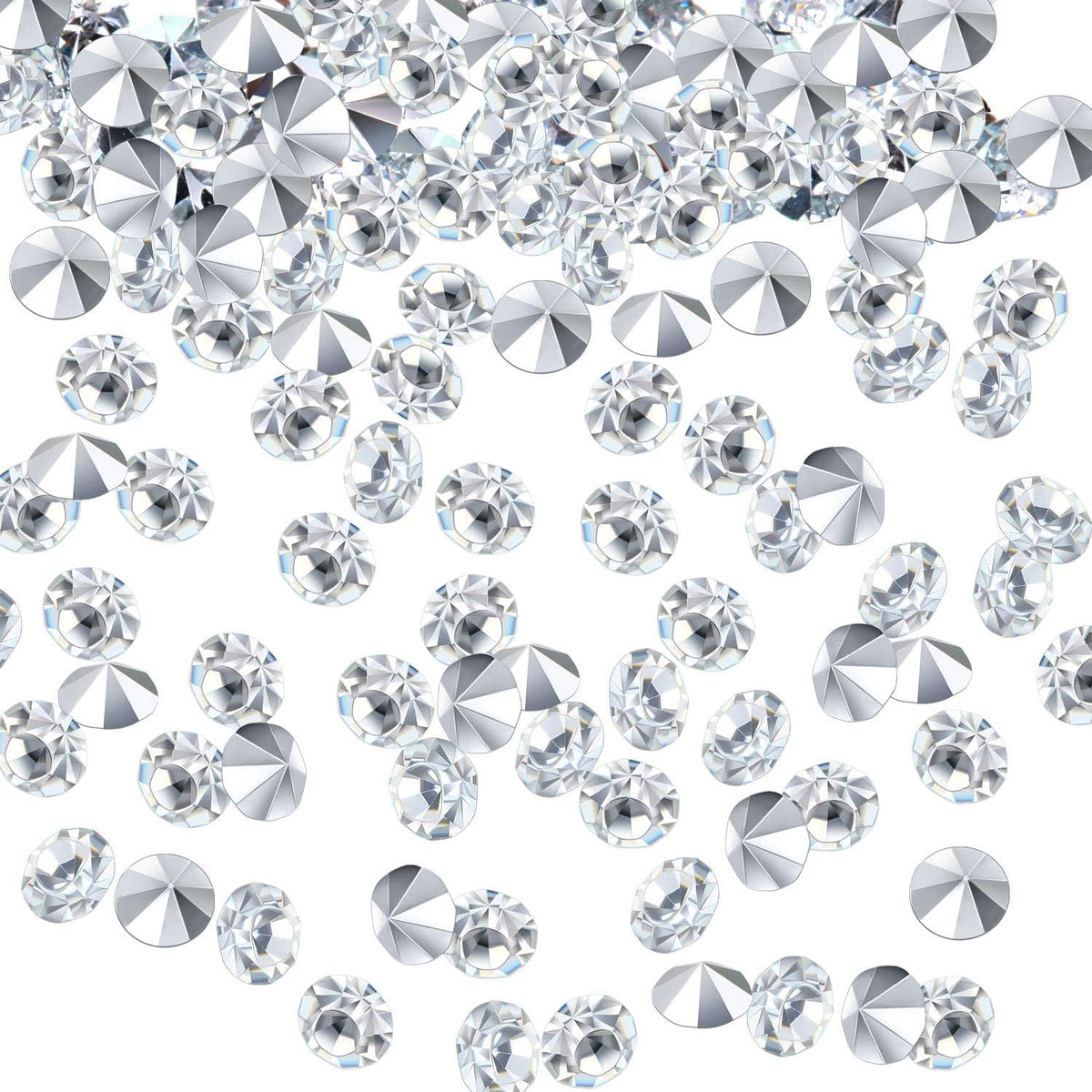10000 Clear Wedding Table Scatter Confetti Crystals Acrylic Diamonds Rhinestones for Table