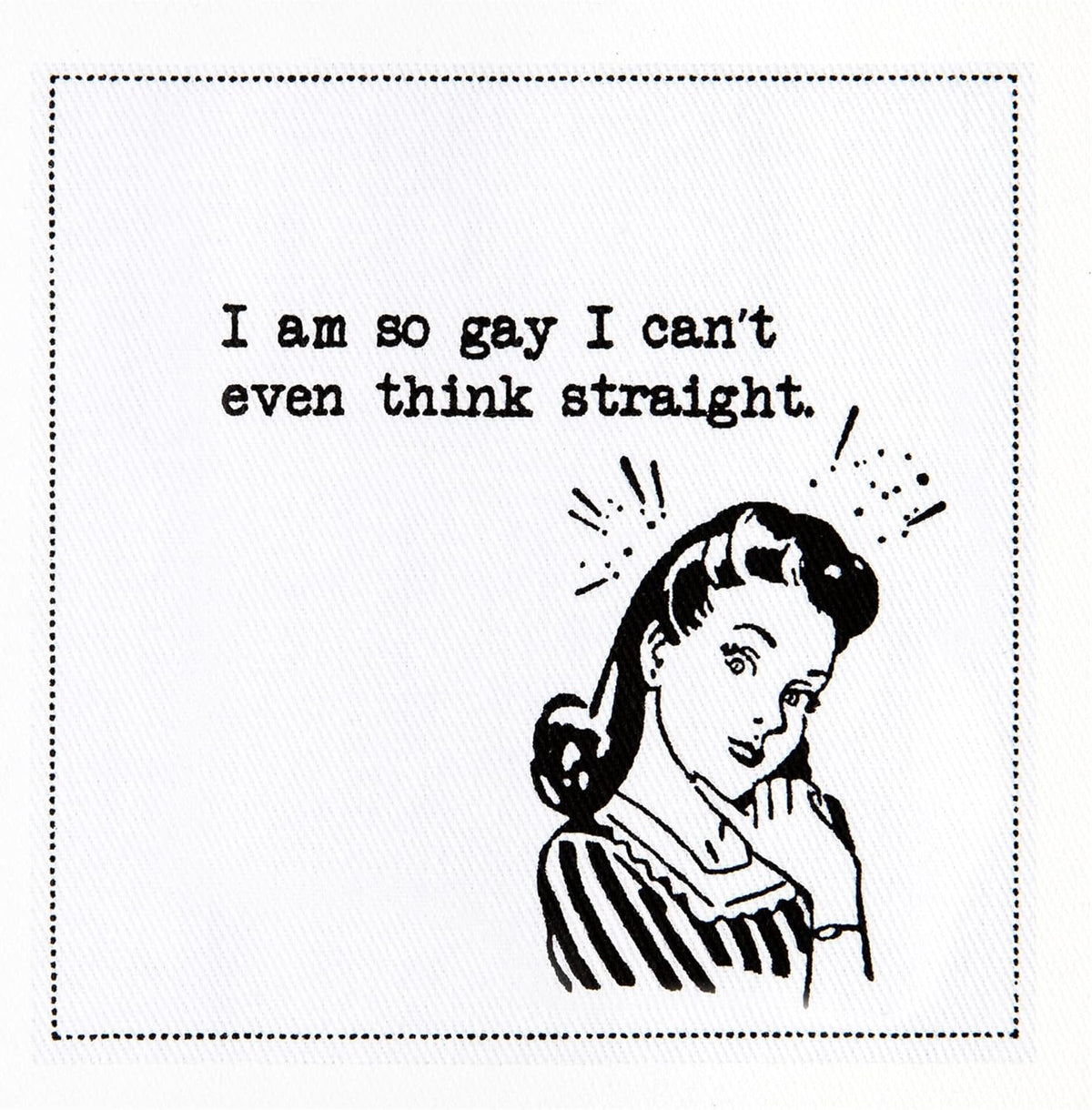 Five Star Napkins Pride Quotes, White Cotton Cocktail Napkins, Beverage Napkins, Bar Napkins, Cloth