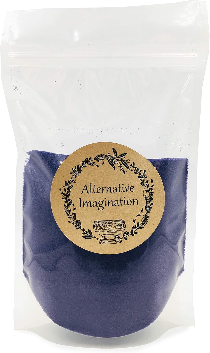 Violet Sand - Fine Sand for Zen Garden, Resin Incense Burner, Smudge Bowl, Ritual Incense, Cast