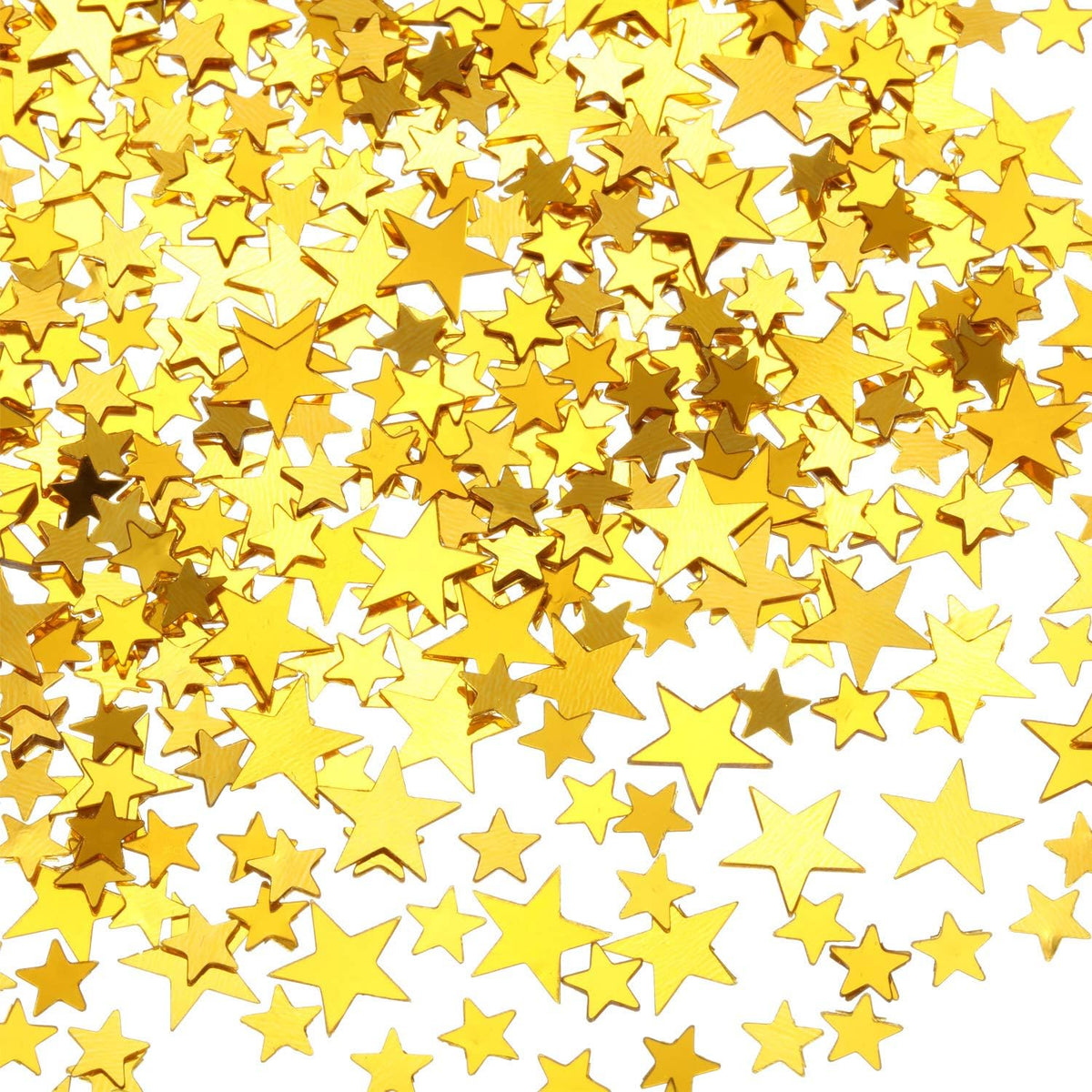 Hestya 60g Star Confetti Glitter Table Confetti Metallic Foil Stars for Party Wedding Festival