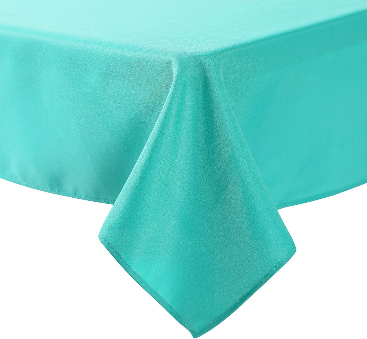 Cupuamon Square Tablecloth 90x90 inch Washable Polyester Fabric Table Cloth for Wedding Party