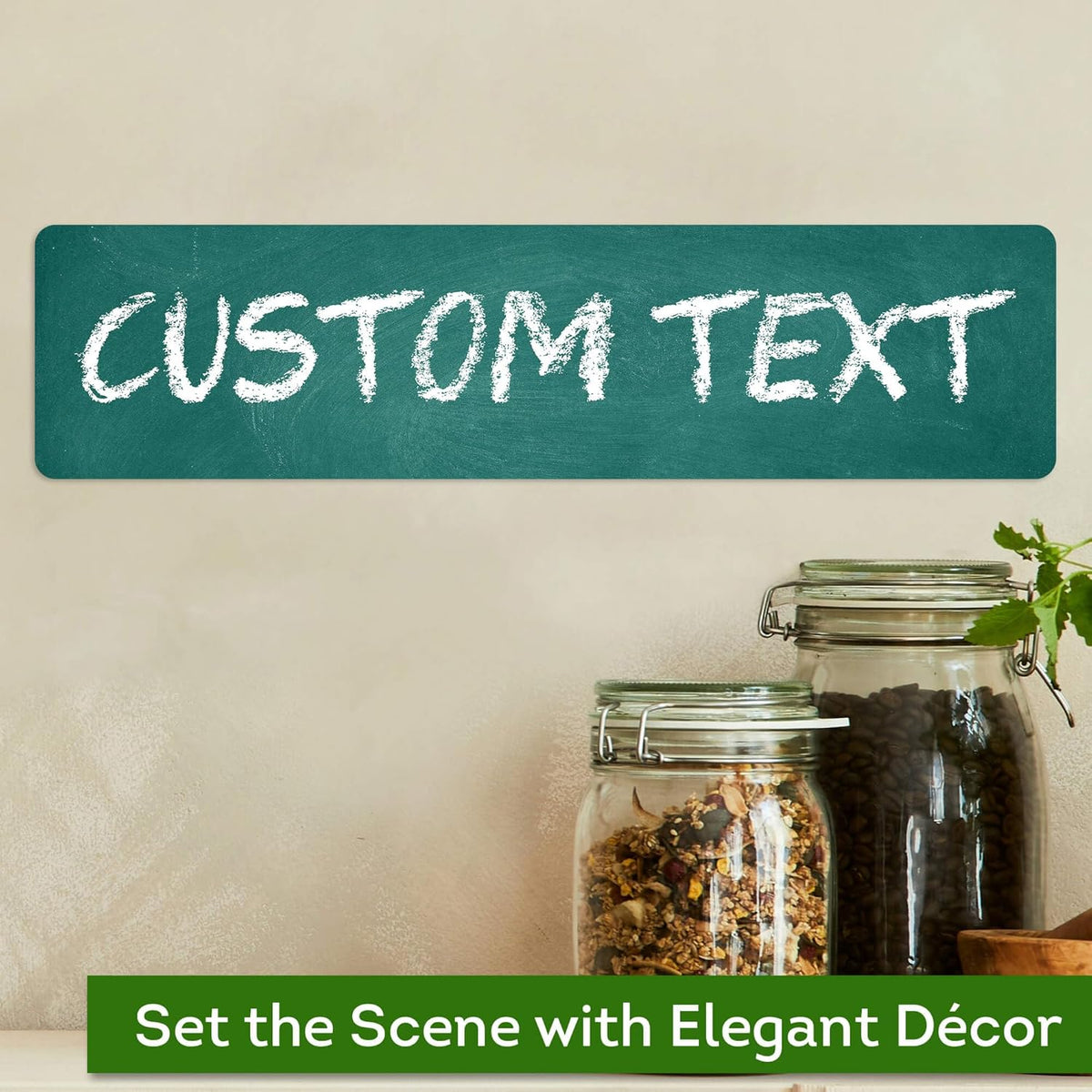 Custom Sign, Custom Street Sign, 11 Font Colors, 13 Font Styles, 4 Hole Options, 22 Sizes, 3x12
