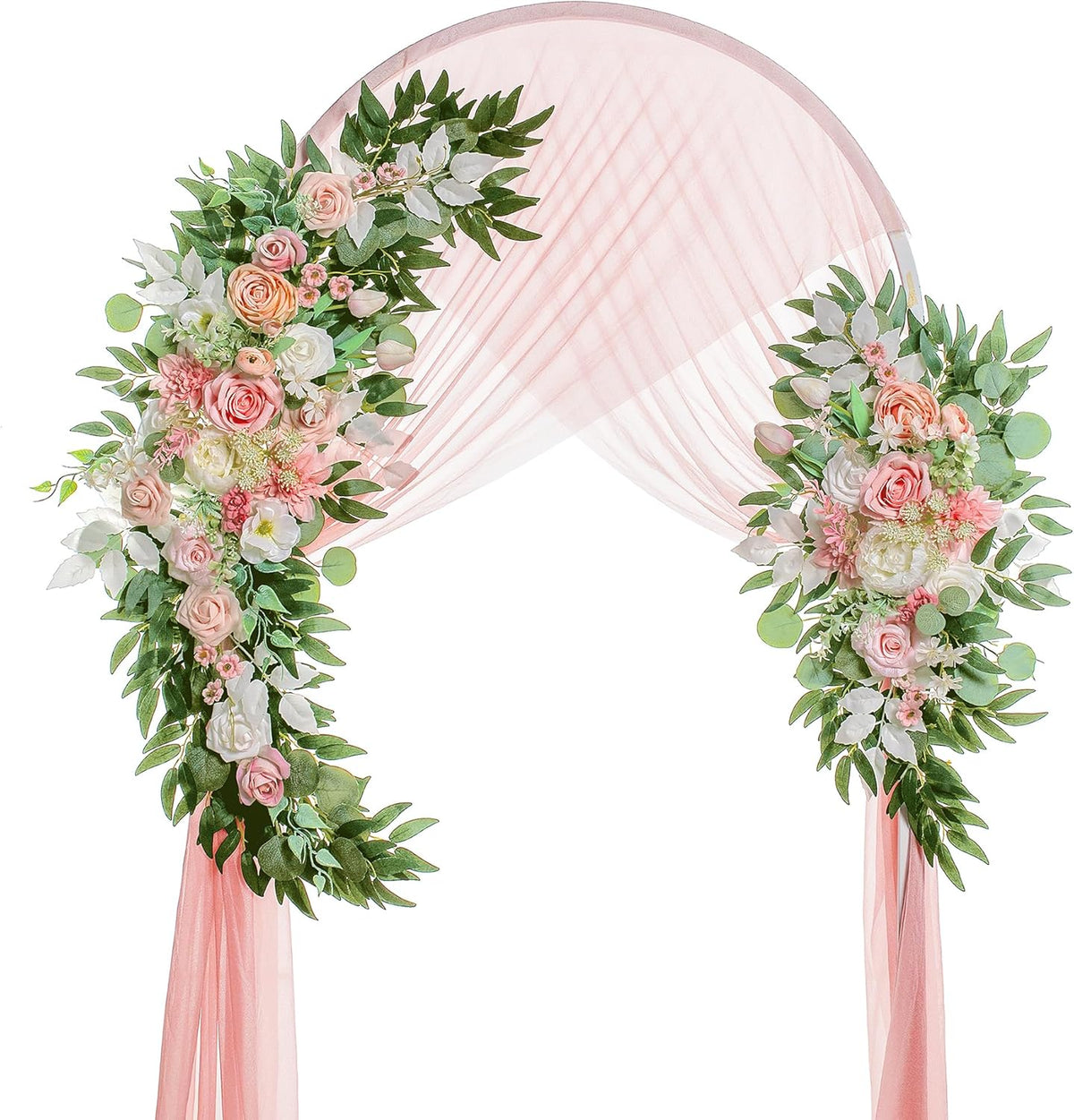 Wedding Arch Flowers, Artificial Flowers for Decoration, Large Flower Swag for Boho Styles Wedding