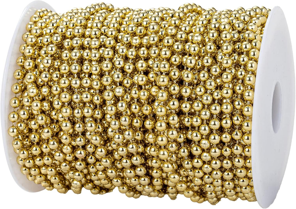 5mm Crafts Faux Pearl Beads Garland Pearl Bead Roll Strand of Pearls to Decorate Floral