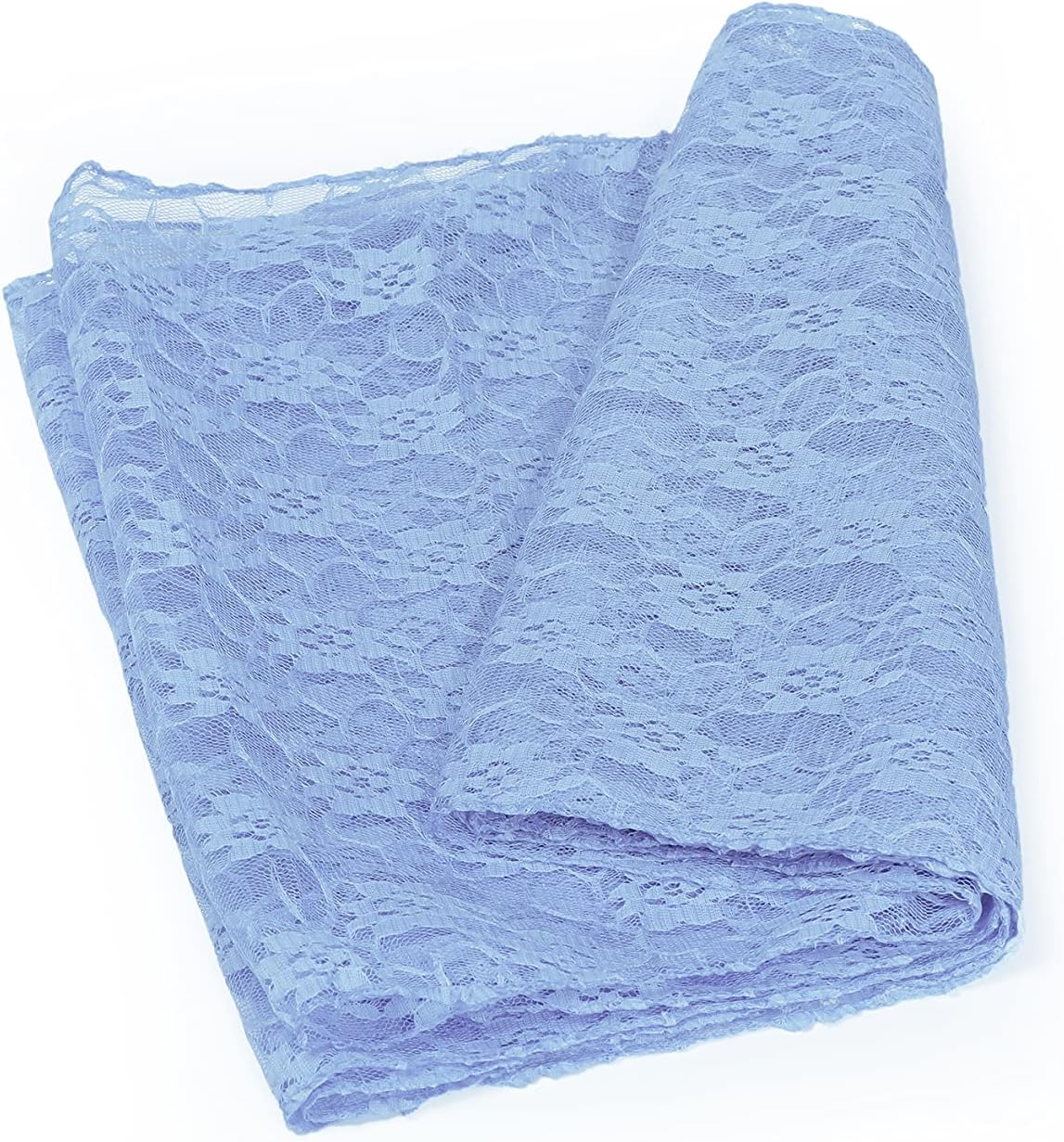 MDS Pack of 15 Wedding 12 x 108 inches Lace Table Runner for Wedding, Decorations for Birthday