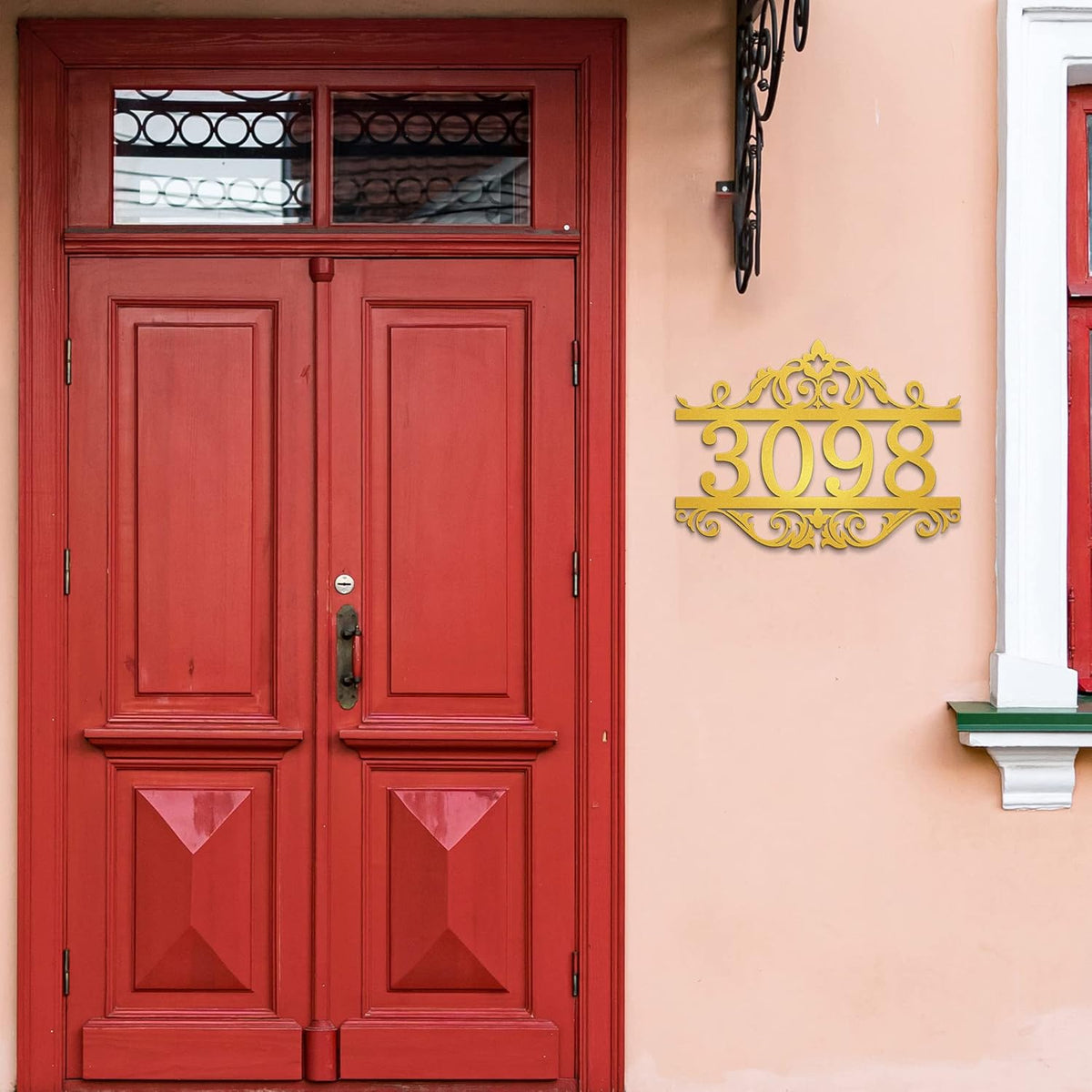 Custom Metal House Numbers for Outside | Personalized Address Numbers for House | House Numbers