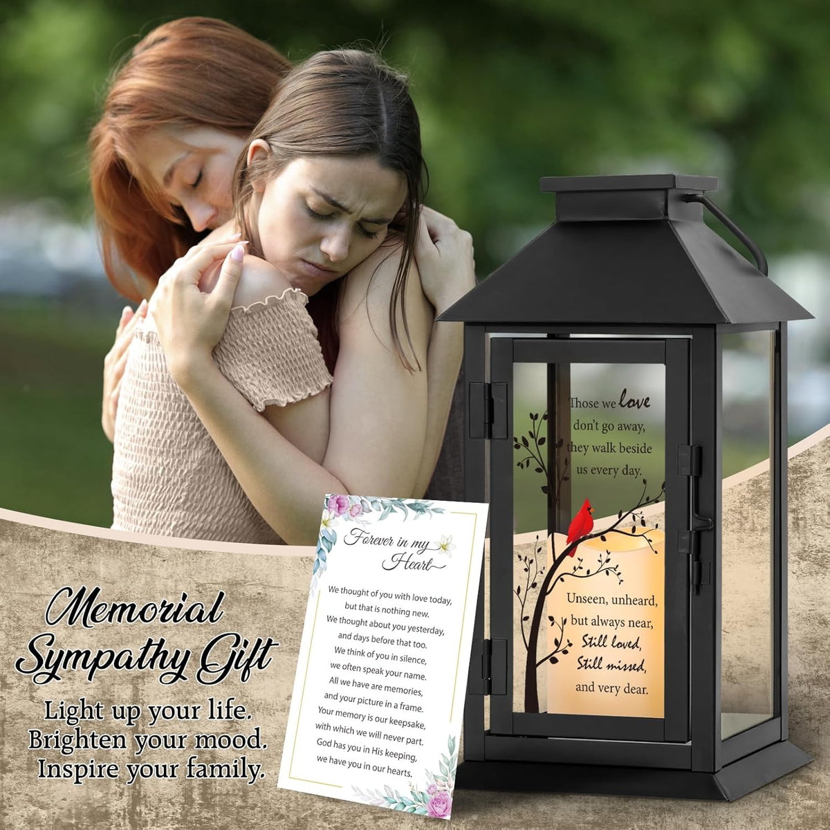 Memorial Lantern Bereavement Gifts in Memory of Loved One Memorial Gifts for Loss of Mother Loss of