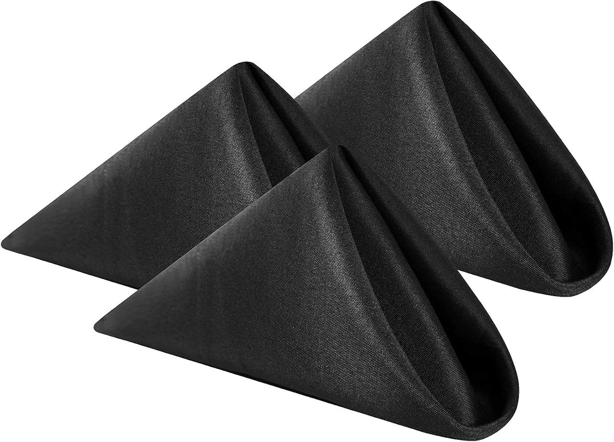 Cloth Napkins 17x17 inch Washable Polyester Dinner Napkins Soft Table Napkins for Wedding Party