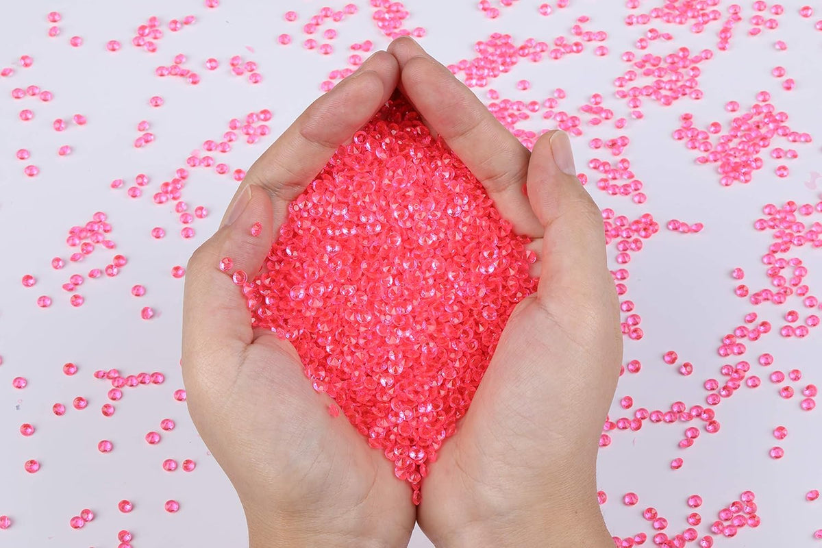 10000 pcs/Pack Wedding Table Scatter Confetti Crystals Acrylic Diamonds Vase Fillers 4.5 mm