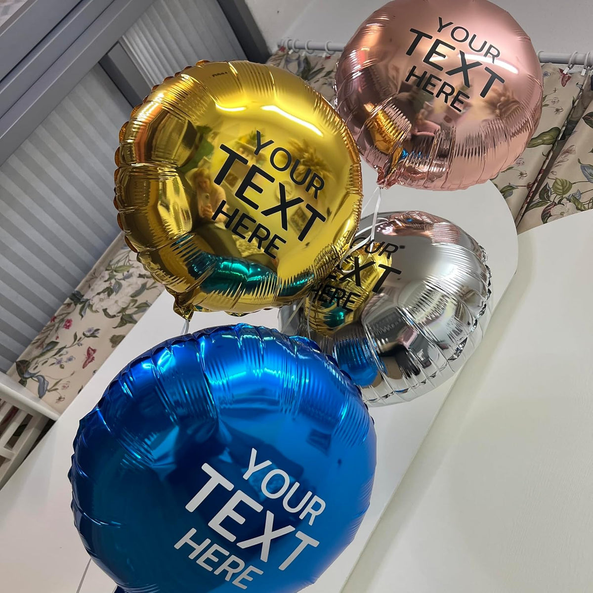 Сustom balloons Name Personalized foil Balloon round 19 inch satin and glossy colors Any text Gift
