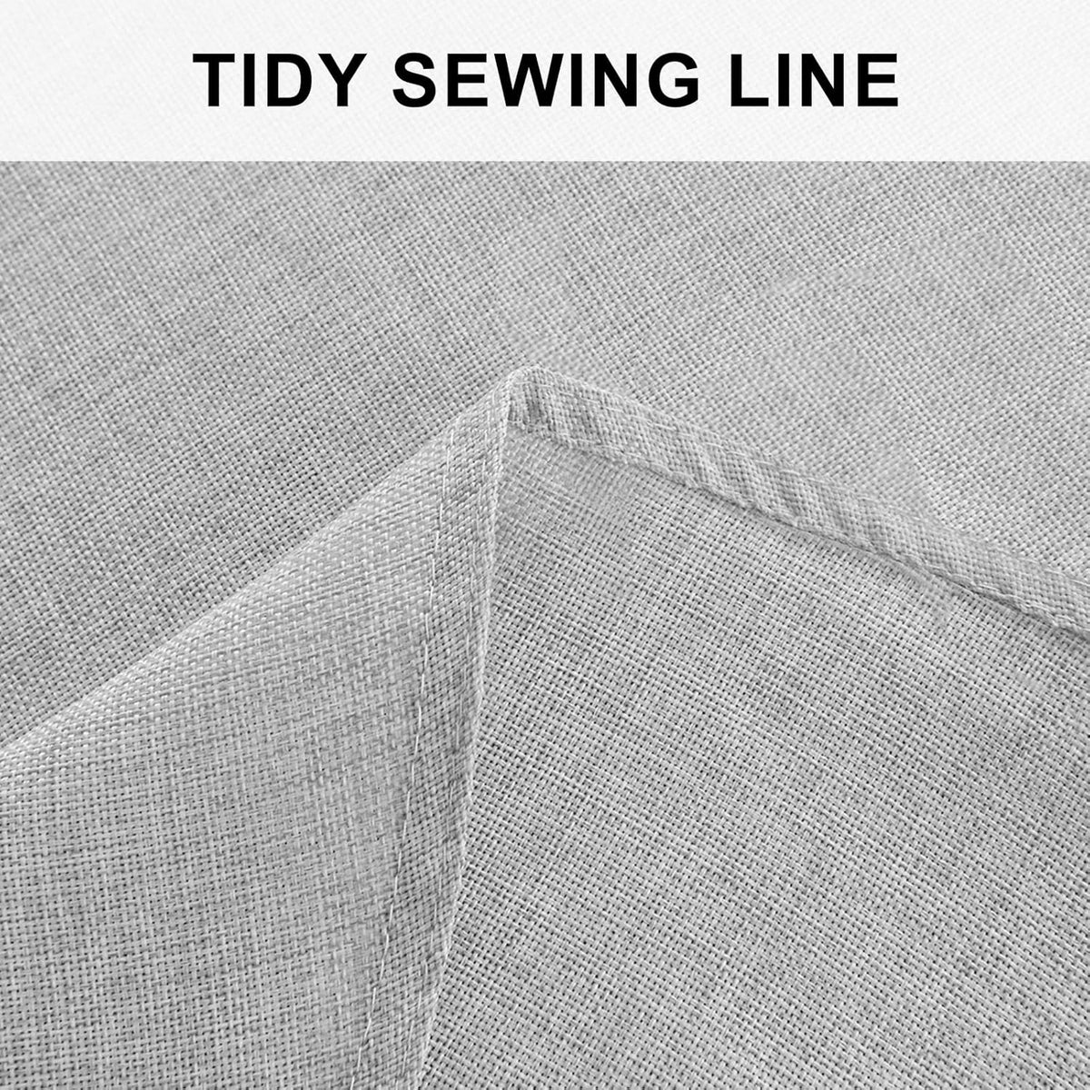 Hiasan 120 Inch Round Tablecloth Linen - Wrinkle and Stain Resistant Washable Polyester Fabric