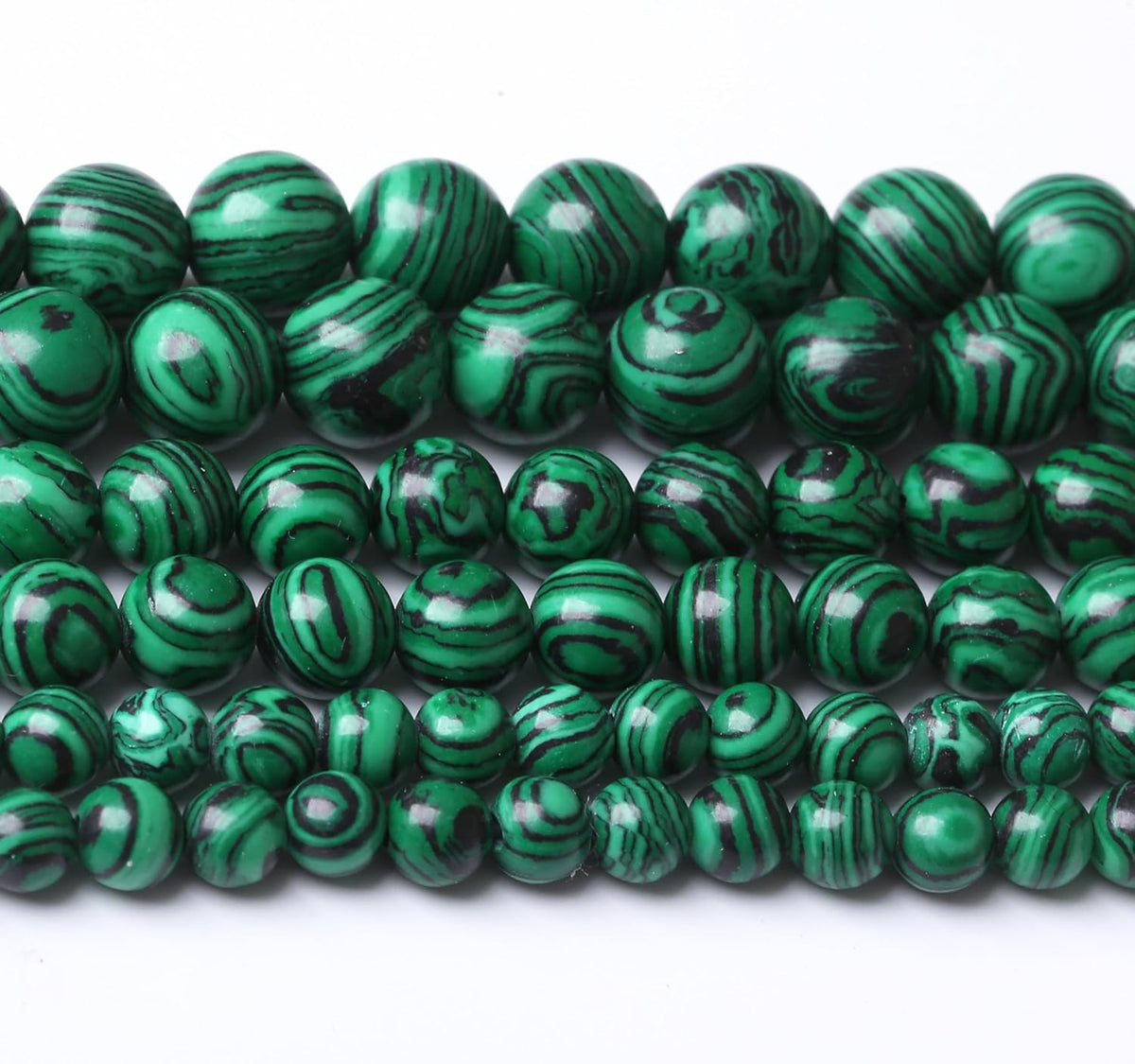 Turquoise Stone Beads Gemstone Round Crystal Energy Jade Beads Stone Beads for Jewelry Making DIY