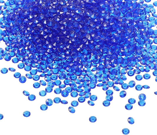 PATIKIL 4000 Pcs Wedding Table Scatter Confetti Crystals 6mm Acrylic Diamonds Vase Fillers Gems for