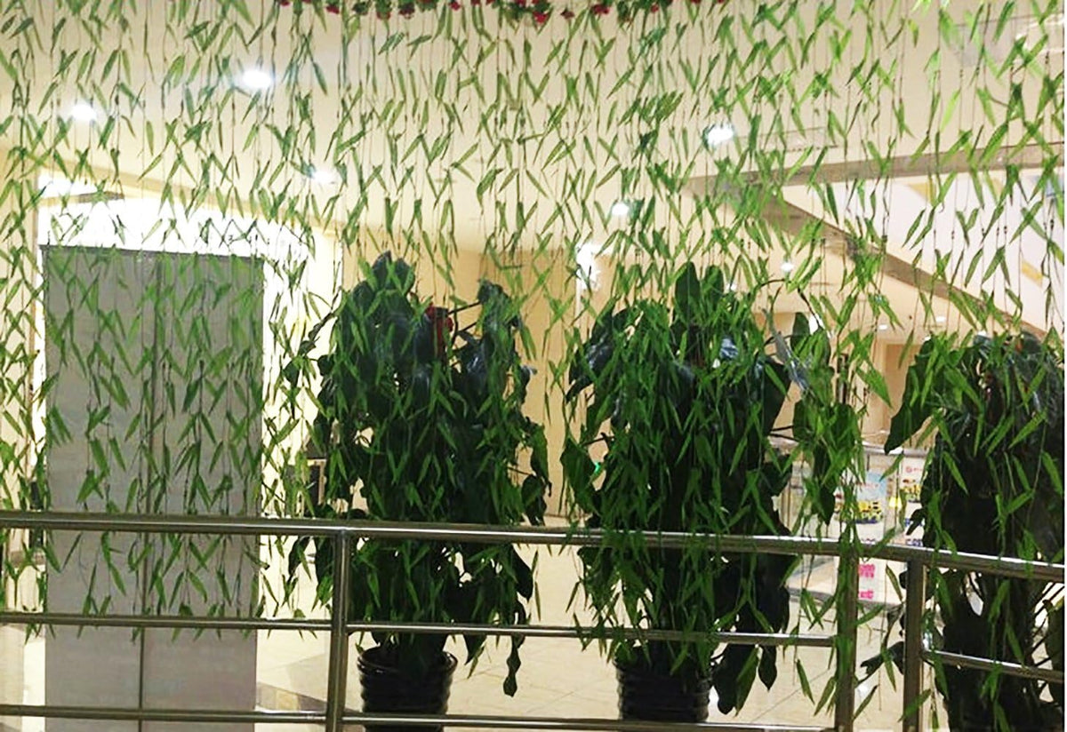 Bird Fiy 50 PCS 376 Feet Artificial Flower Greenery Wicker Rattan Vine Fake Foliage Leaf Flowers