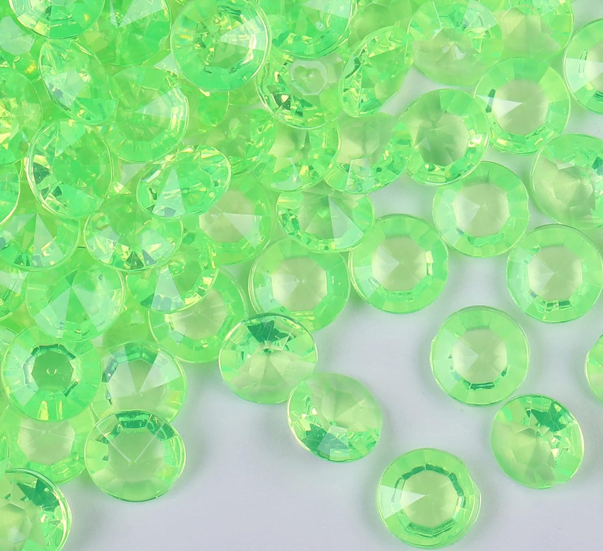 1000pcs Platic Acrylic Gems Fake Acrylic Diamonds Vase Filler Beads Faux Diamond Crystals Jewels