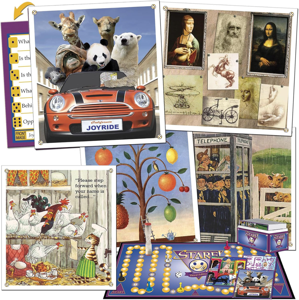 Stare - Fun Game of Visual Recall Where Quirky Image Cards Challenge Players' Minds – Classic for