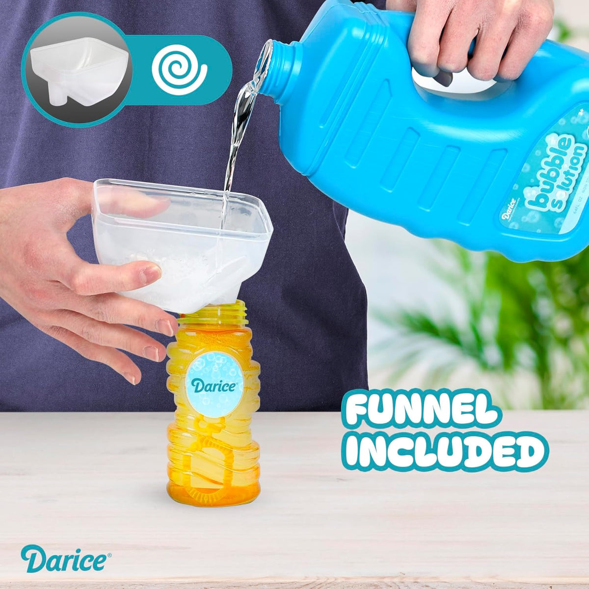 Darice 64oz Bubble Solution Refill for Bubble Machines & Blowers - Easter, Weddings, Birthdays