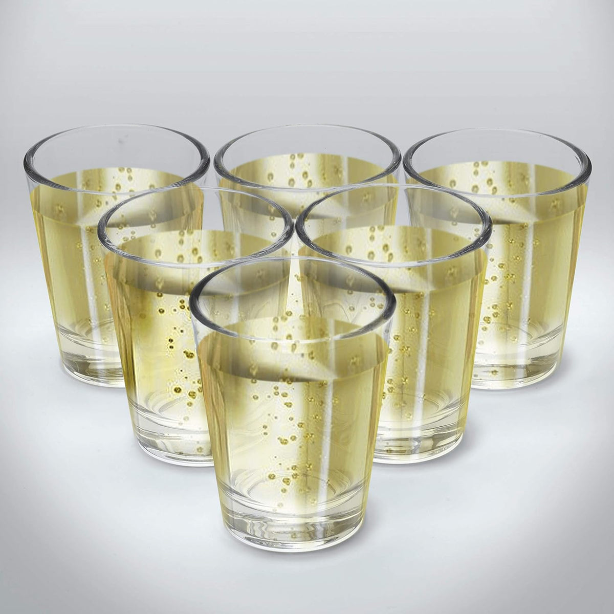 DISCOUNT PROMOS Shot Glasses Set 1.75 oz. Set of 10 Bulk Pack, Wedding Favor, Birthday Party