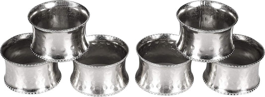 Everyday Metal Napkin Rings for Wedding Receptions, Dinners Parties, Family Gatherings, Everyday