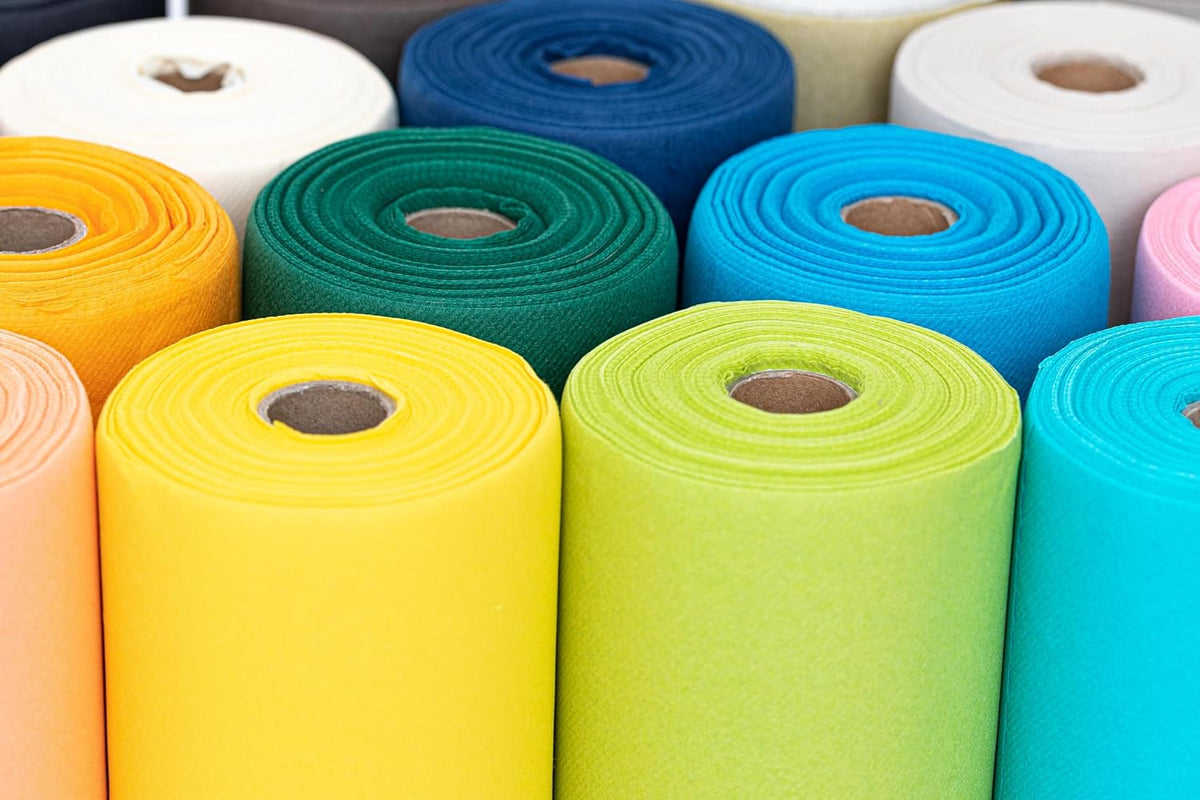 American Homestead Paper Table Runner Roll - 78 ft. Disposable Linen-Like Table Cover Roll - 20