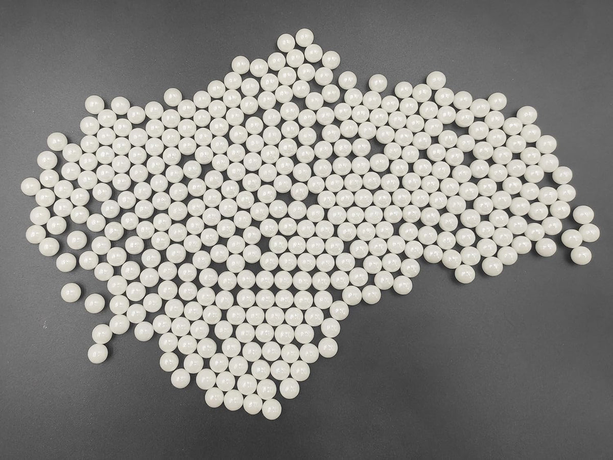 Edible White Pearl Sugar Sprinkles 3.53 oz, 7mm Candy Pearls Ideal for Baking, Cake and Cupcake