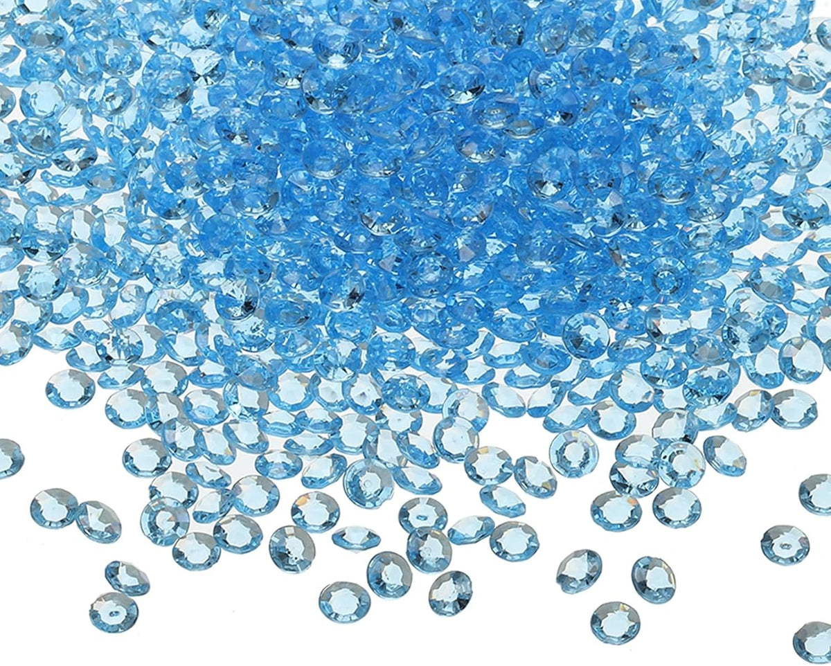 PATIKIL 4000 Pcs Wedding Table Scatter Confetti Crystals 6mm Acrylic Diamonds Vase Fillers Gems for
