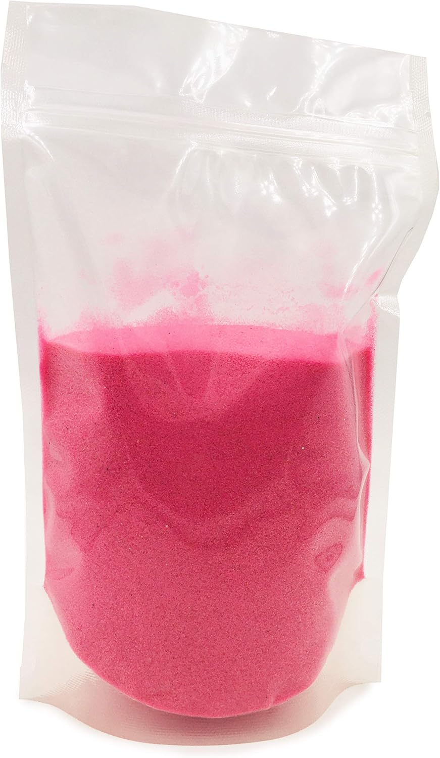 Pink Sand - Fine Colored Sand for Ritual Use, Zen Gardens, Incense Burners, Smudging Bowls, Unity
