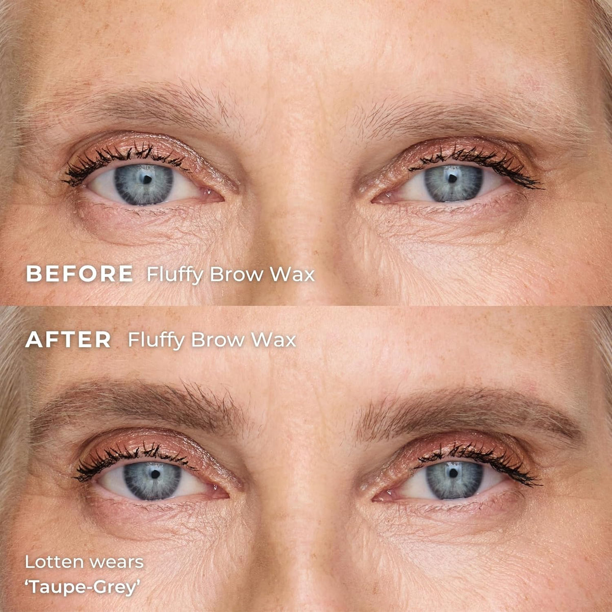 Wunderbrow Fluffy Brow Wax, Vegan and Cruelty-Free Eyebrow Wax With a Waterproof Long Lasting Hold