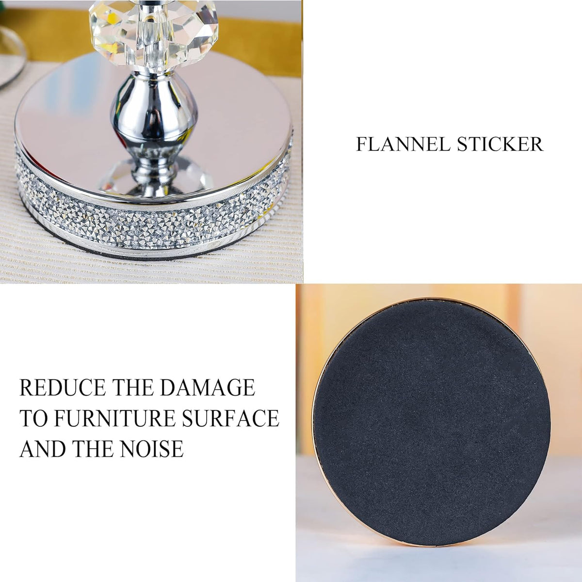 Candle Holder for Pillar Candle, Pillar Candle Holders for Wedding, Coffee Dining Table, Christmas