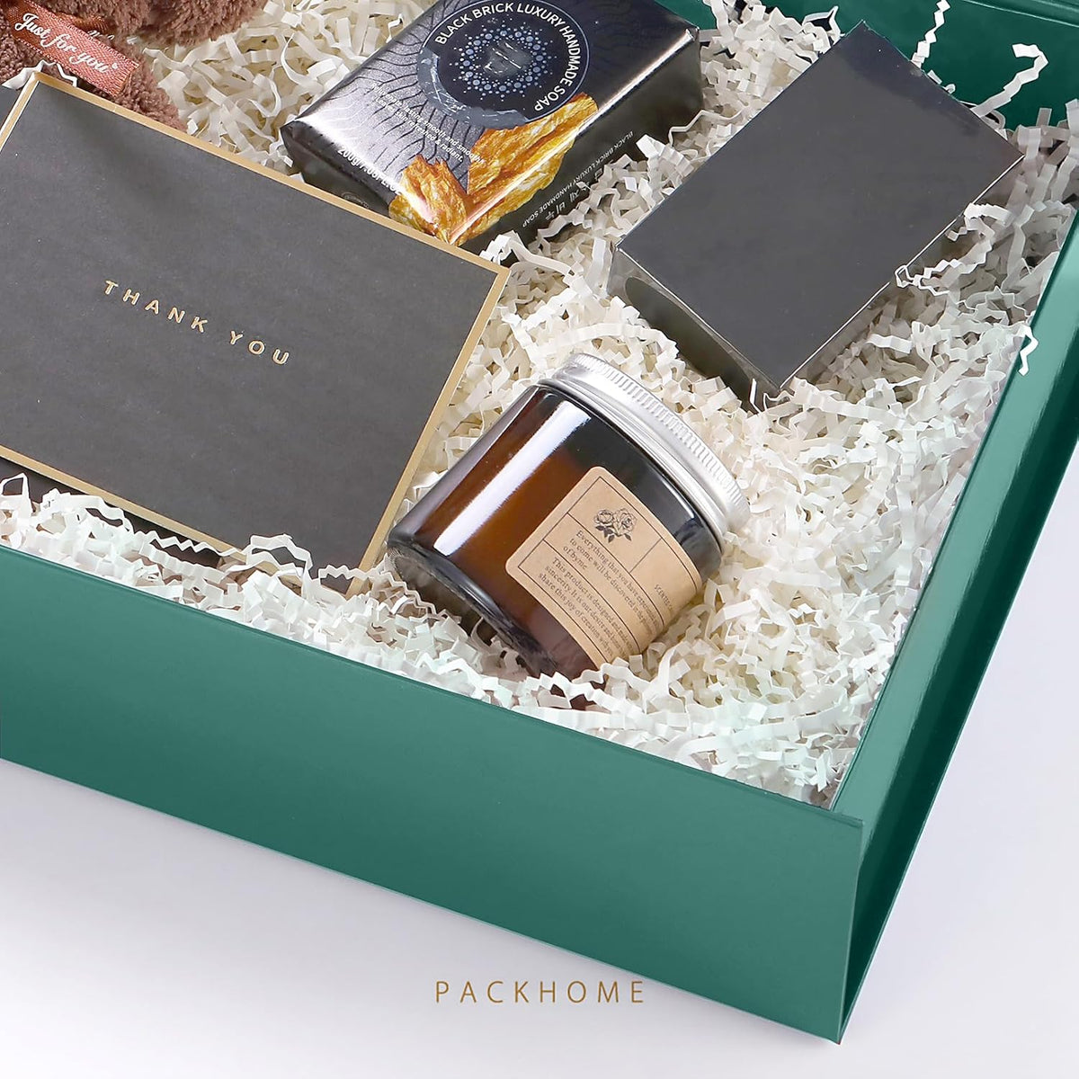 PACKHOME 6 Large Gift Boxes 13.5x10x3.5 Inches, Sturdy Shirt Boxes with Magnetic Lids for Multiple