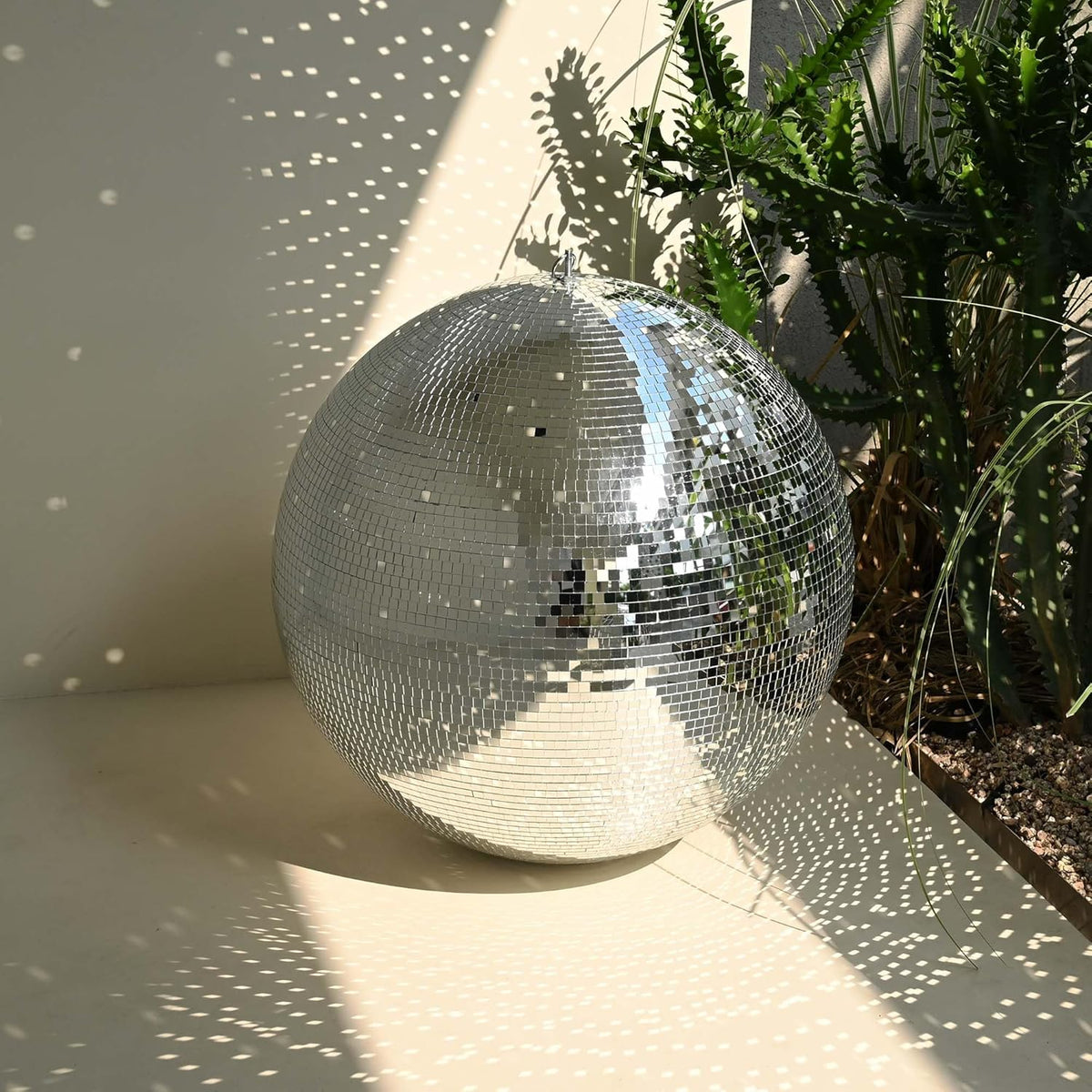 Yescom 20" Large Disco Ball Mirror Big Hanging Glass Decoration for 70s 80s Party Events Wedding DJ