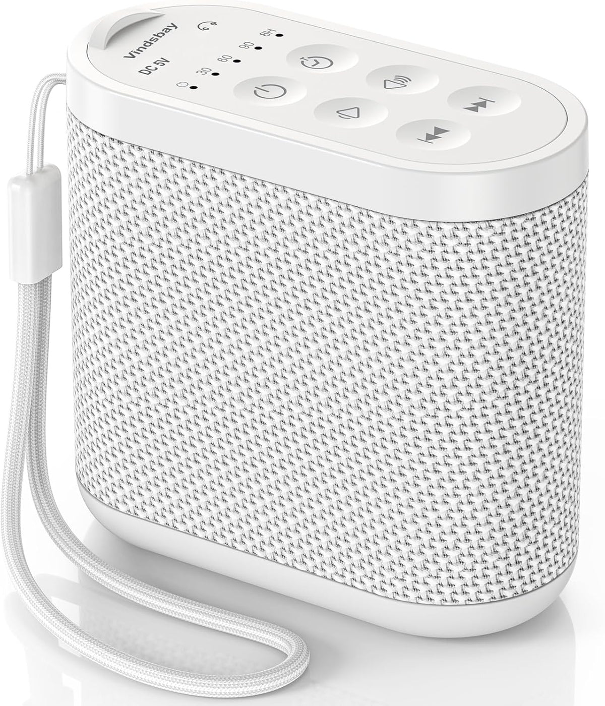 Portable Travel Sound Machine for Adults, Baby Sleeping - White Noise Machine：Rechargeable Battery