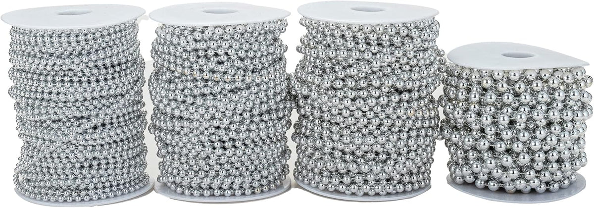 8mm Crafts Faux Pearl Beads Garland Pearl Bead Roll Strand of Pearls to Decorate Floral