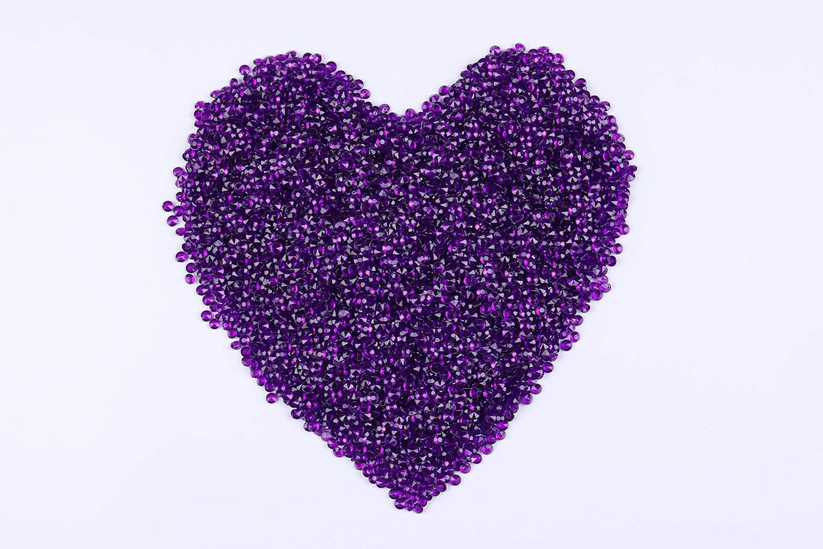 10000 pcs/Pack Wedding Table Scatter Confetti Crystals Acrylic Diamonds Vase Fillers 4.5 mm