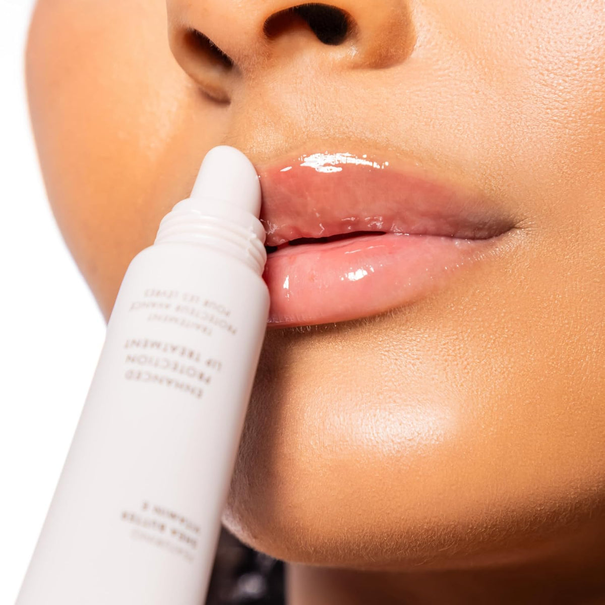 ESW Beauty White Pitaya Coconut Lip Treatment - Clear & Glossy with Shea Butter, Hyaluronic Acid