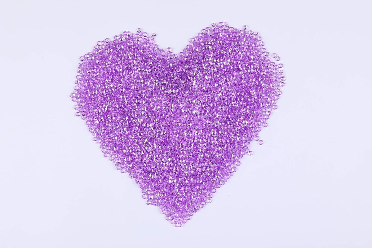 10000 pcs/Pack Wedding Table Scatter Confetti Crystals Acrylic Diamonds Vase Fillers 4.5 mm