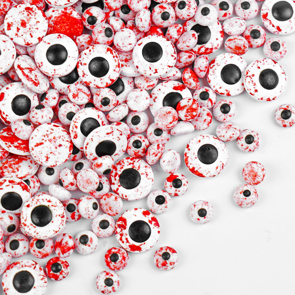Halloween Sprinkles, Edible Eyeballs Candy, Bloody Eyes Sprinkles for Cake Decorating, Halloween