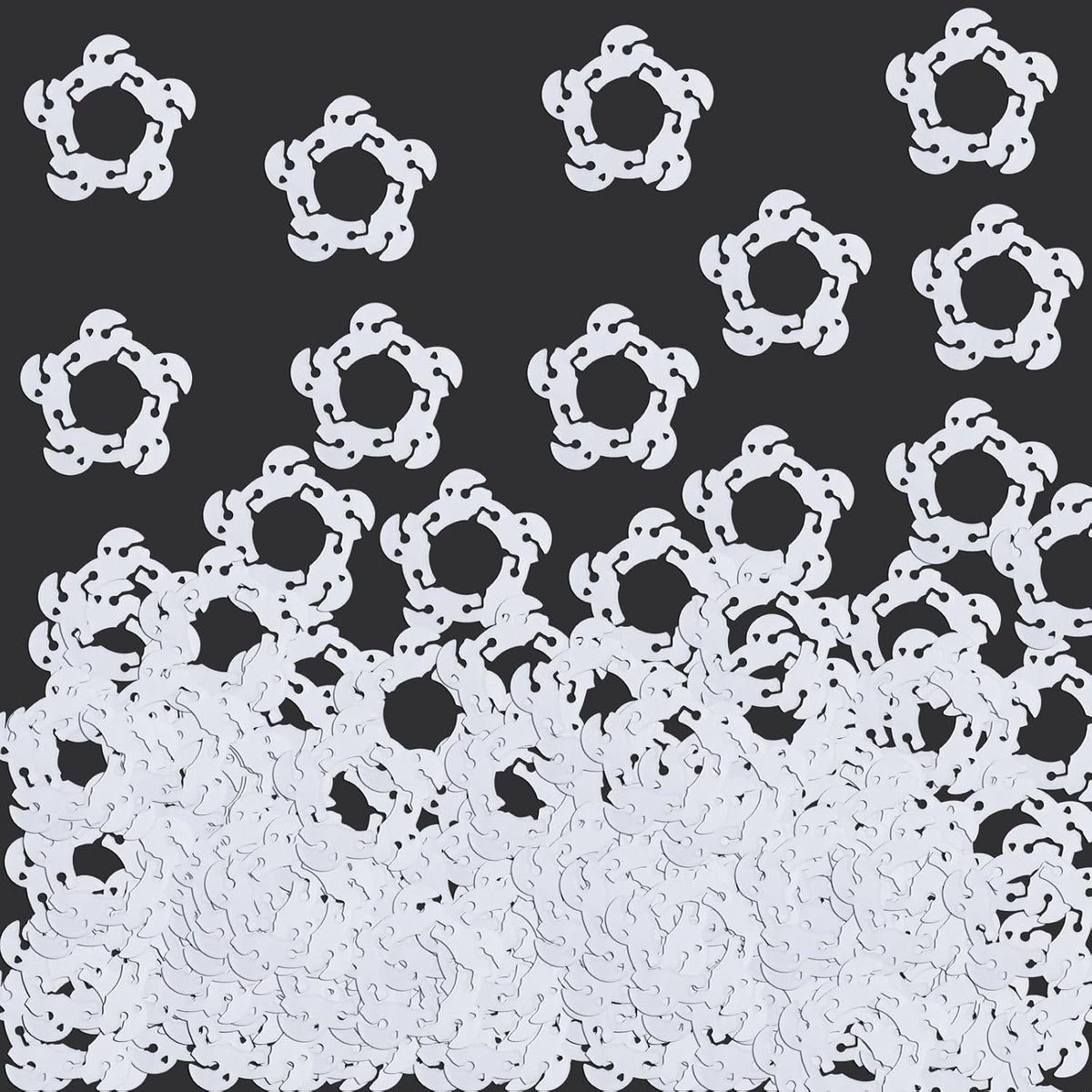 200PCS Balloon Arch Clips, Reusable Balloon Clips for Balloon Arch, Plastic Balloon Supplies for