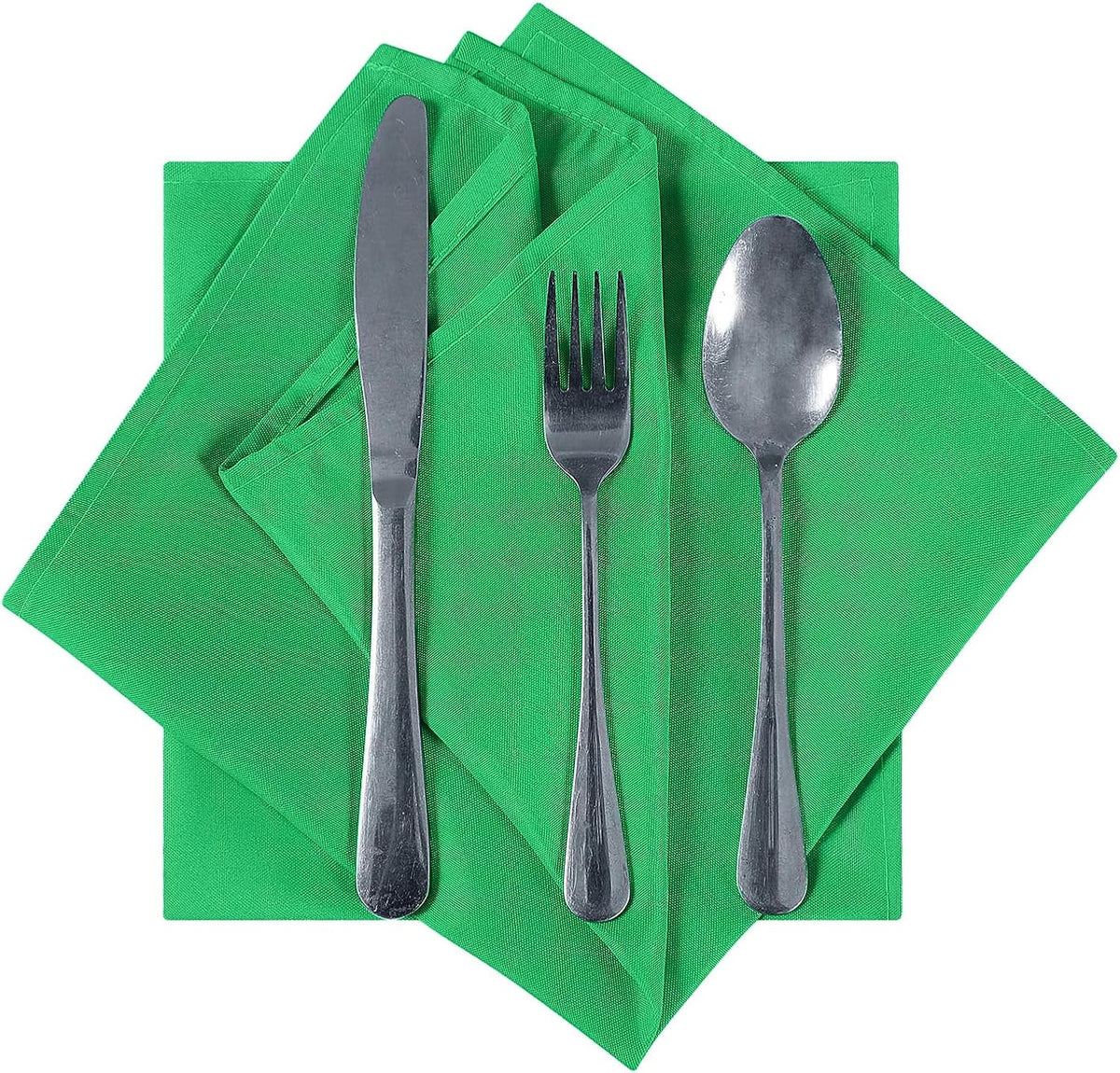 Cupuamon Cloth Napkins 20x20 inch Washable Polyester Dinner Napkins Soft Table Napkins for Wedding