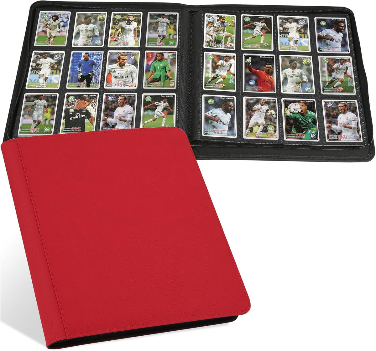 Trading Card Binder 12 Pocket, 720 Pockets Card Binders, Card Collection Binder, Card Album Folder