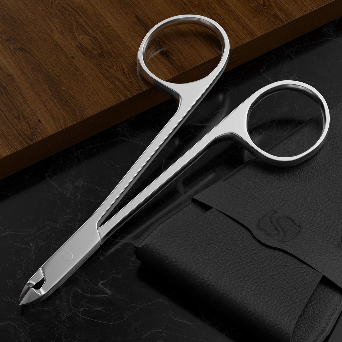 4" cuticle scissors for nails cuticle trimmer, cuticle nippers professional, cuticle clippers