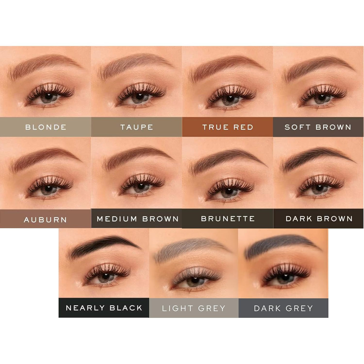MADLUVV Brow Stamp Kit with Brow Stencils – Easy Eyebrow Shaper for Natural-Looking Brows – Popular