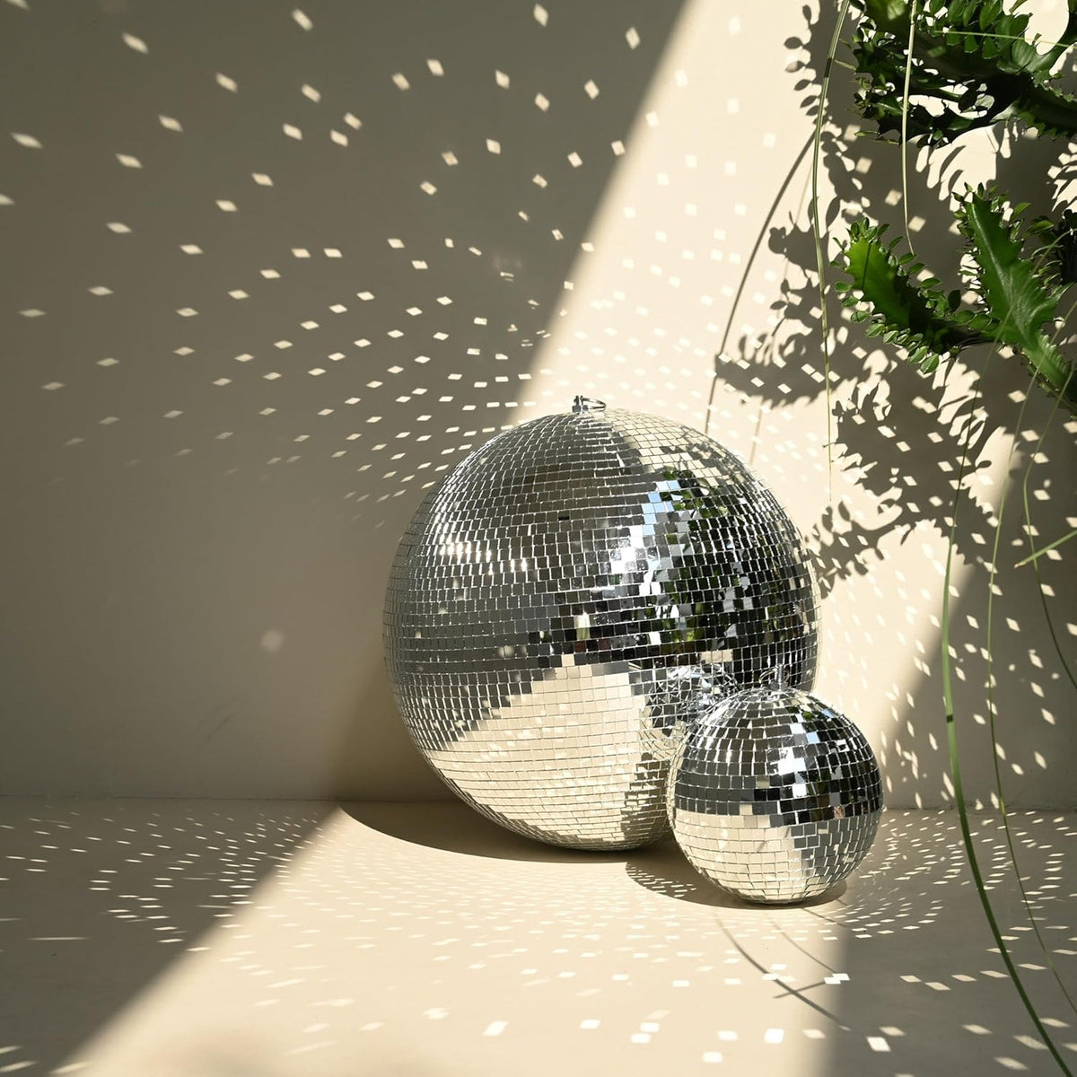 Yescom 24" Large Disco Ball Mirror Big Hanging Glass Decoration for 70s 80s Party Events Wedding DJ
