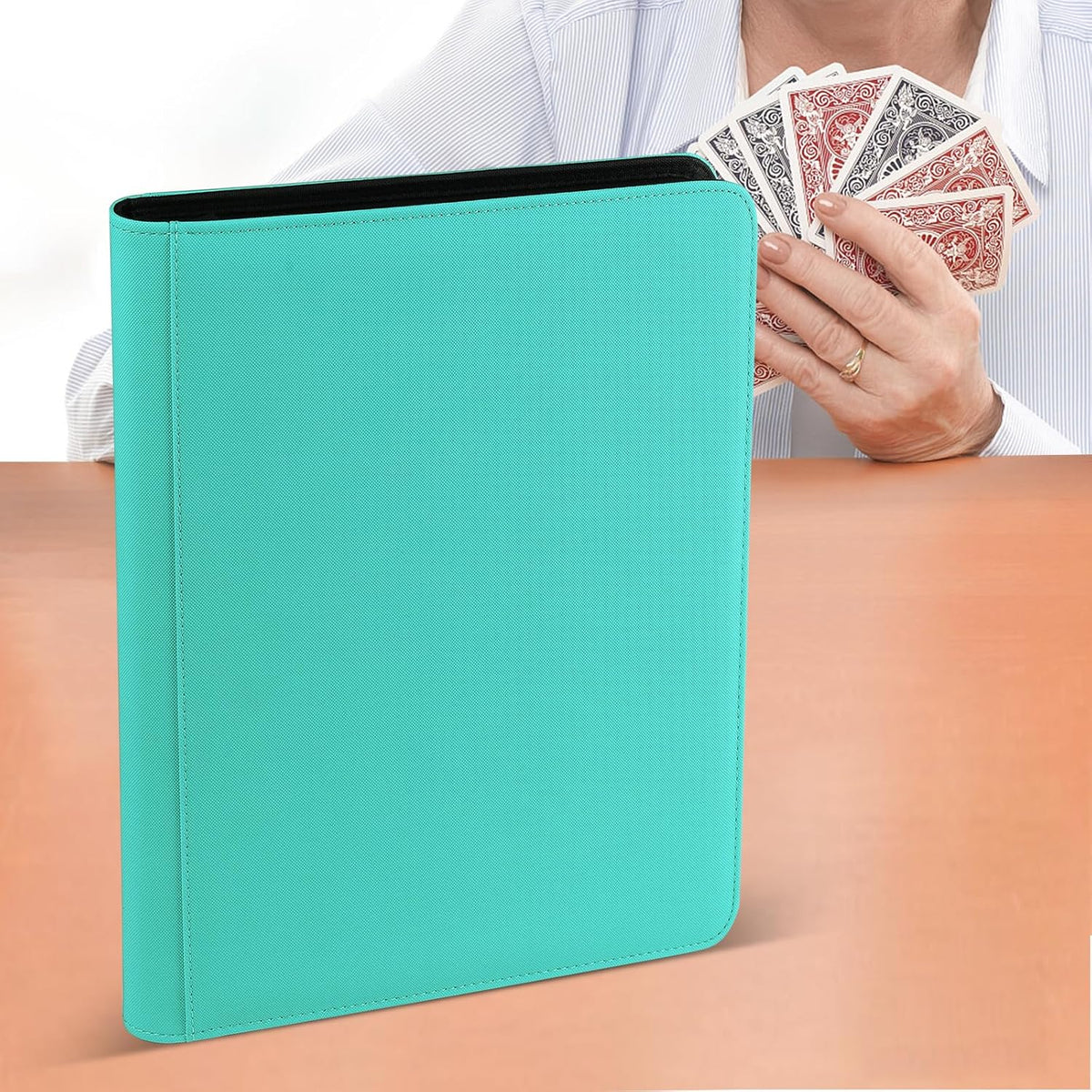 Trading Card Binder 16 Pocket, 1024 Pockets Card Binders, Card Collection Binder, Card Album Folder